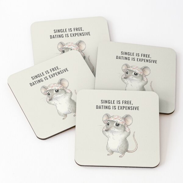 Item preview, Urban Life of the Country Elephant Shrew, SINGLE IS FREE, DATING IS EXPENSIVE designed and sold by Virtual-Studio-Geebaki.