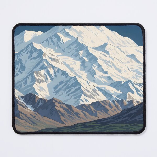 Item preview, Denali National Park Alaska Mountain designed and sold by Natureframe Studio.