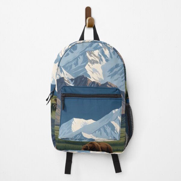 Item preview, Denali National Park Alaska Mountain designed and sold by Natureframe Studio.