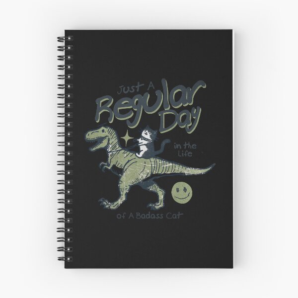 Item preview, Just A Regular Day In The Life Of A Bad Ass Cat designed and sold by scooterbaby.
