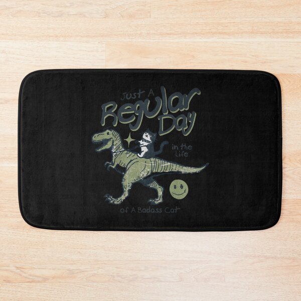 Item preview, Just A Regular Day In The Life Of A Bad Ass Cat designed and sold by scooterbaby.