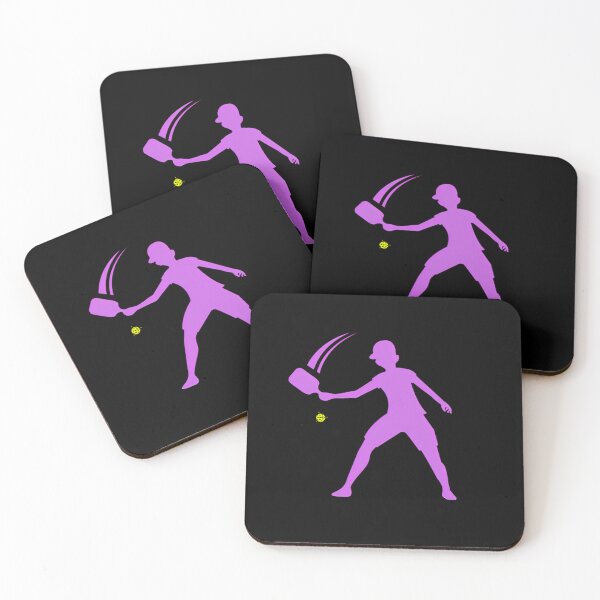Item preview, Funny Pickleball Player Silhouette (Neon) designed and sold by maslowbsr17.
