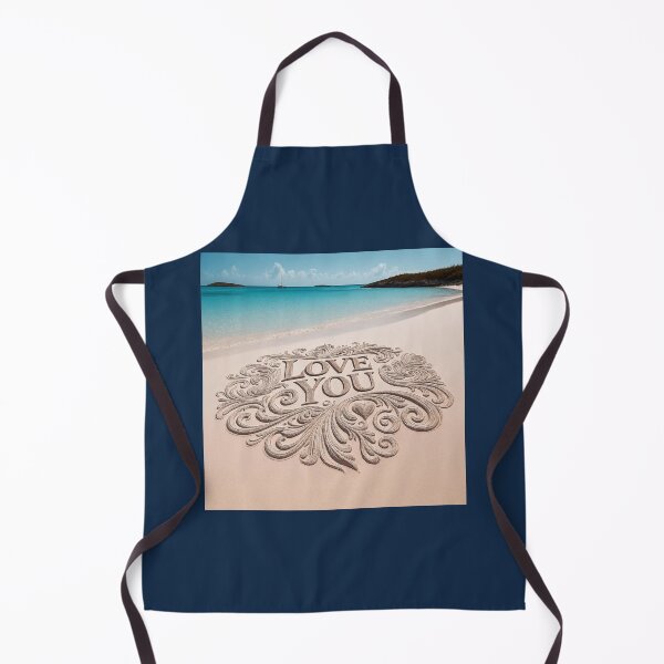 Item preview, Love You sculpted on a Caribbean beach designed and sold by Angelstkw.