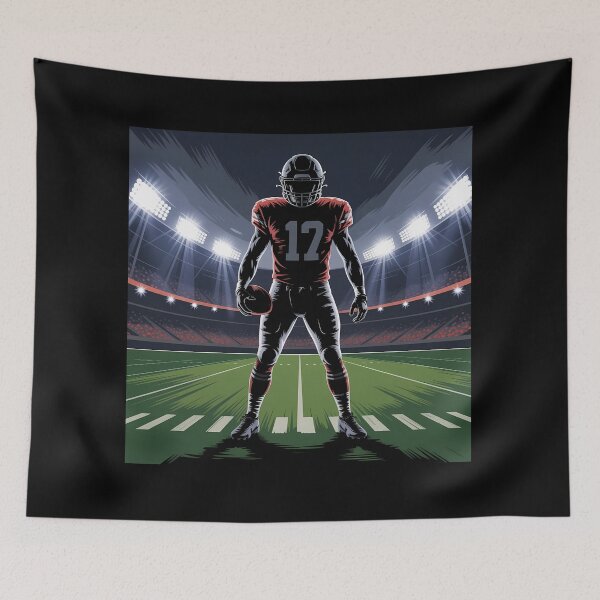 Item preview, American Football Poster Art Illustration designed and sold by RoyesButler.