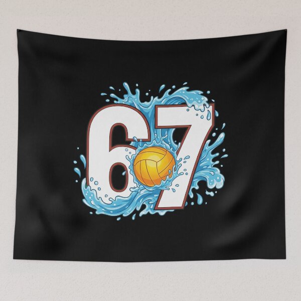 Item preview, Water Polo 67 Six Seven Splash Sports Tee designed and sold by LashondaGreen89.