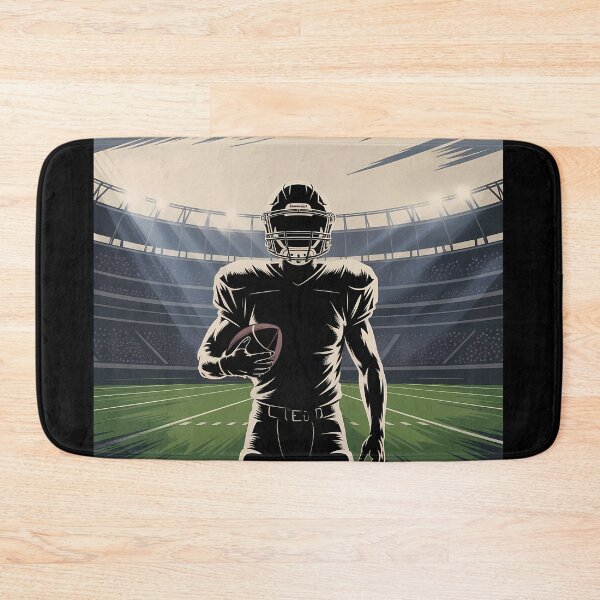 Item preview, Dramatic Football Painterly Wall Art designed and sold by RoyesButler.
