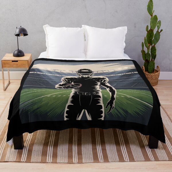 Item preview, Dramatic Football Painterly Wall Art designed and sold by RoyesButler.