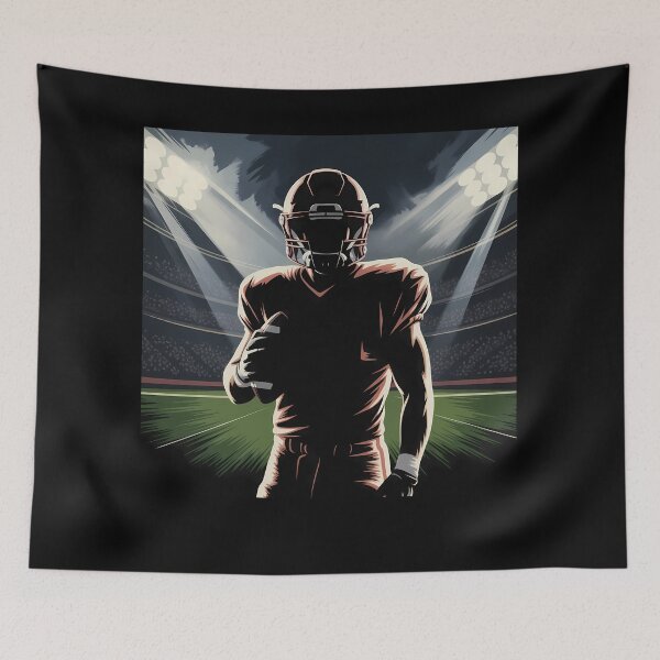 Item preview, Football Stadium Lights Painterly Poster Art designed and sold by RoyesButler.