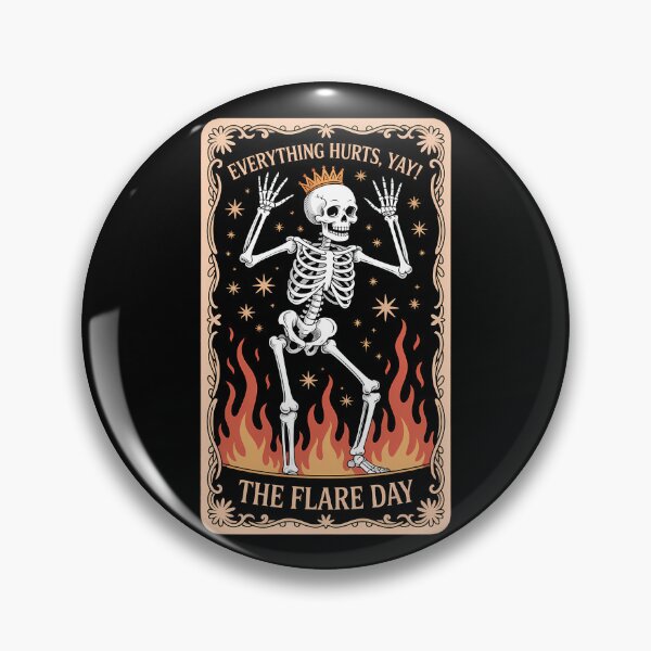 Item preview, Chronic Pain Illness Skeleton Meme designed and sold by SyncSusscess.