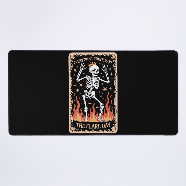 Item preview, Chronic Pain Illness Skeleton Meme designed and sold by SyncSusscess.