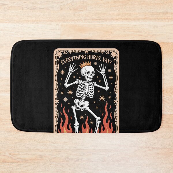 Item preview, Chronic Pain Illness Skeleton Meme designed and sold by SyncSusscess.