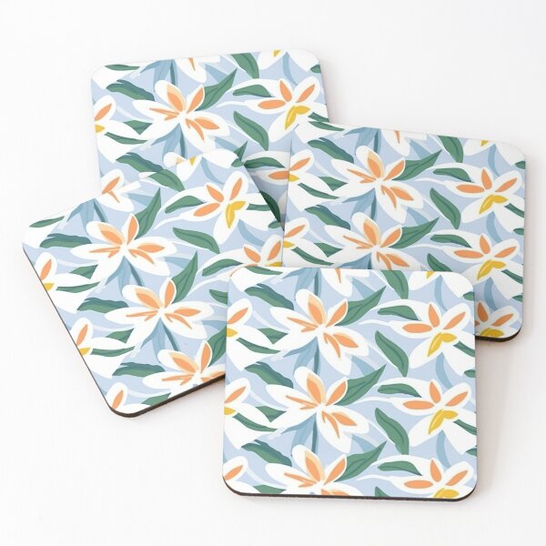 Item preview, white lily in watercolor style 3 designed and sold by FlaskLab.