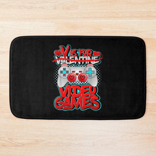 Item preview, V Is For Video Games Funny Gamer designed and sold by MerchDeviant.