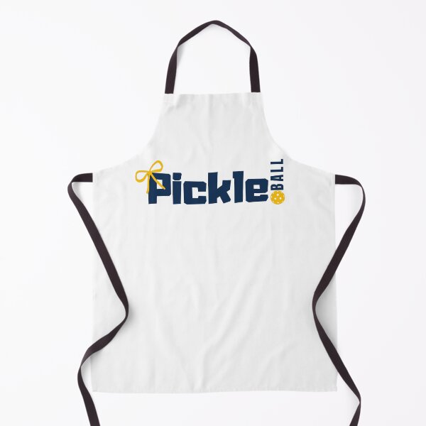Item preview, PickleBall Graphic, Cute pickle ball T-Shirt, Doubles Partners Shirts, PB Lover Gifts, League Hats Navy Lemon Yellow Typography designed and sold by MerchSearchCO.