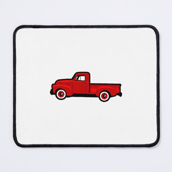 Item preview, Red Truck Vintage Classic Car designed and sold by MerchDeviant.