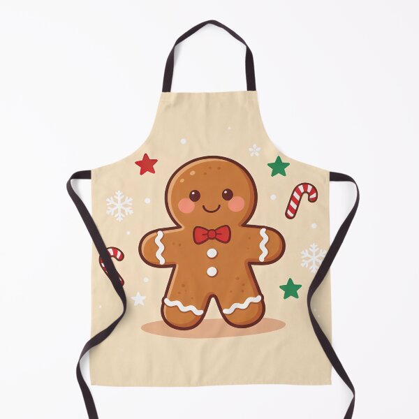 Item preview, Cute Kawaii Gingerbread Cookie Christmas Sticker Design designed and sold by goodcrystals.