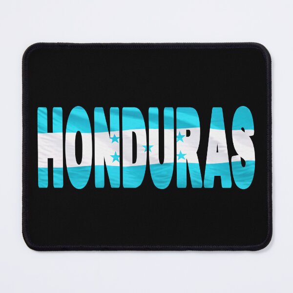 Item preview, HONDURAS - Flag Flying in Wind cut to Letters Souvenir Sticker Shirt designed and sold by Adam Gormley.