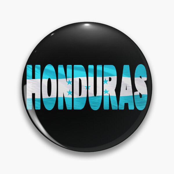 Item preview, HONDURAS - Flag Flying in Wind cut to Letters Souvenir Sticker Shirt designed and sold by Adam Gormley.