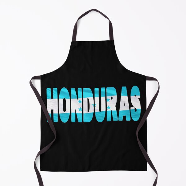 Item preview, HONDURAS - Flag Flying in Wind cut to Letters Souvenir Sticker Shirt designed and sold by Adam Gormley.