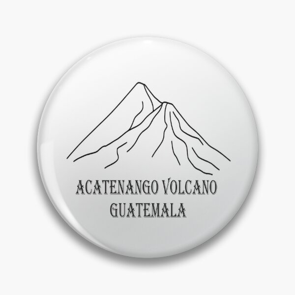Item preview, Acatenango Volcano Line Art | Guatemala Mountain Hiking Minimal Design designed and sold by Globalcitytees.