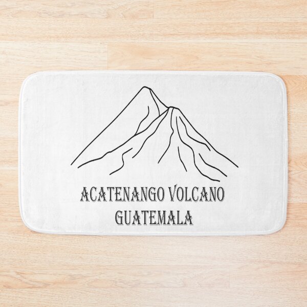 Item preview, Acatenango Volcano Line Art | Guatemala Mountain Hiking Minimal Design designed and sold by Globalcitytees.