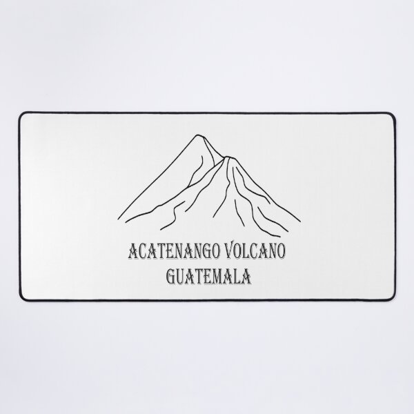 Item preview, Acatenango Volcano Line Art | Guatemala Mountain Hiking Minimal Design designed and sold by Globalcitytees.