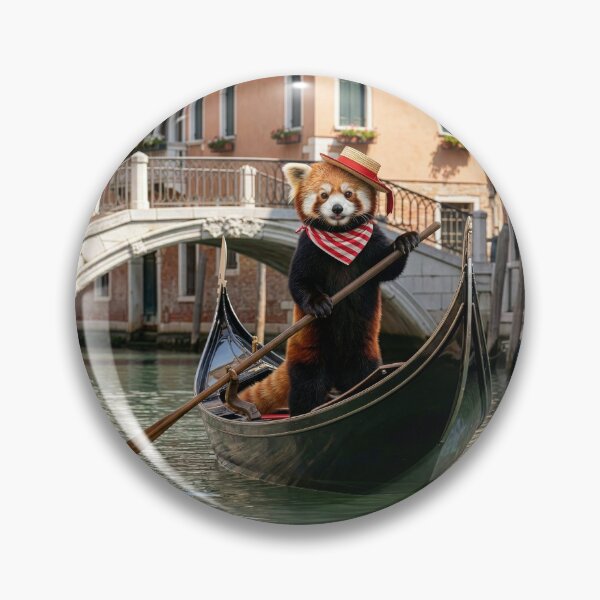 Item preview, Red Panda Gondolier designed and sold by Tridentulus.