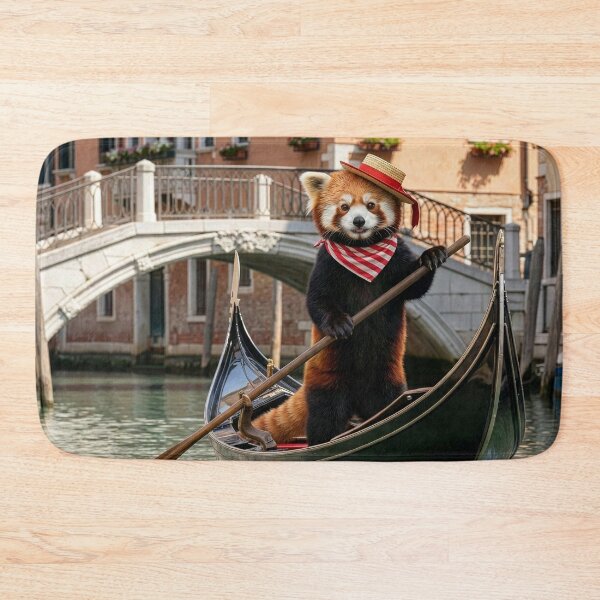 Item preview, Red Panda Gondolier designed and sold by Tridentulus.