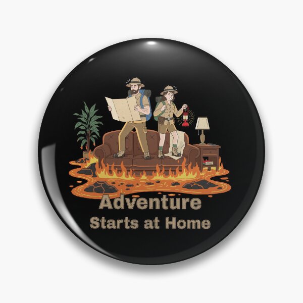 Item preview, Adventure Starts at Home designed and sold by alvin1002.
