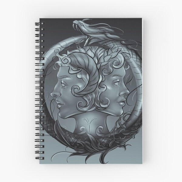 Item preview, Janus and Uroboros Art designed and sold by cibellenicole.