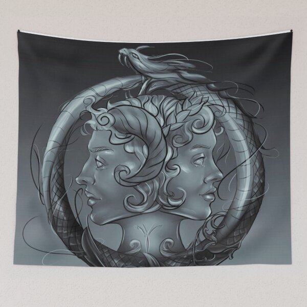 Item preview, Janus and Uroboros Art designed and sold by cibellenicole.