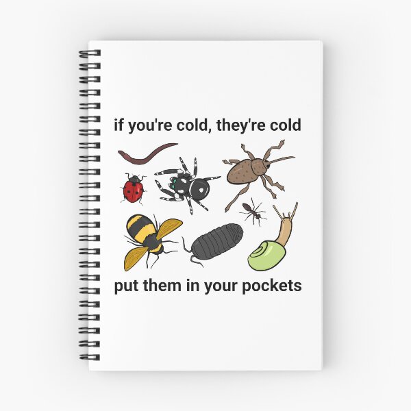 Item preview, If you're cold, they're cold: put bugs in your pockets designed and sold by rornelson.