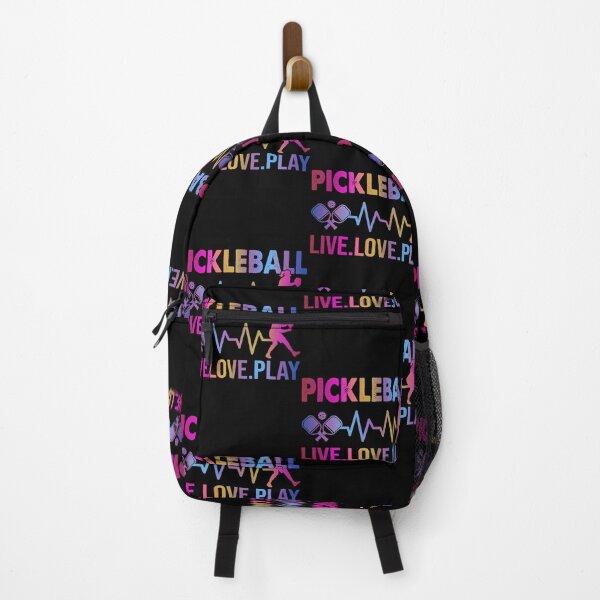 Item preview, Pickleball Live Love Play Neon Heartbeat designed and sold by maslowbsr17.