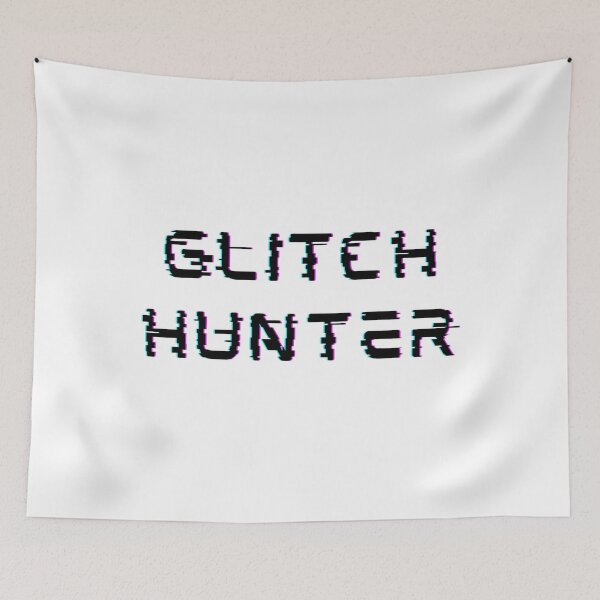Item preview, Glitch Hunter – Digital Error Typography Design designed and sold by PHRASEandSTYLE.