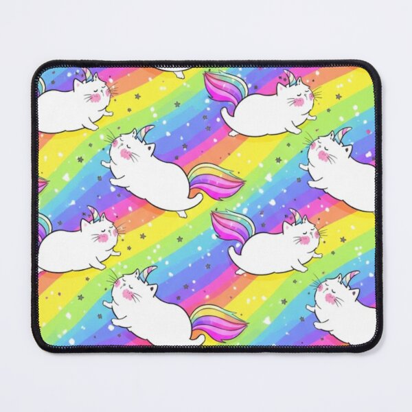 Item preview, Unicorn Cat Rainbow Pattern – Cute Magical Cat Illustration designed and sold by anandsiva2703.
