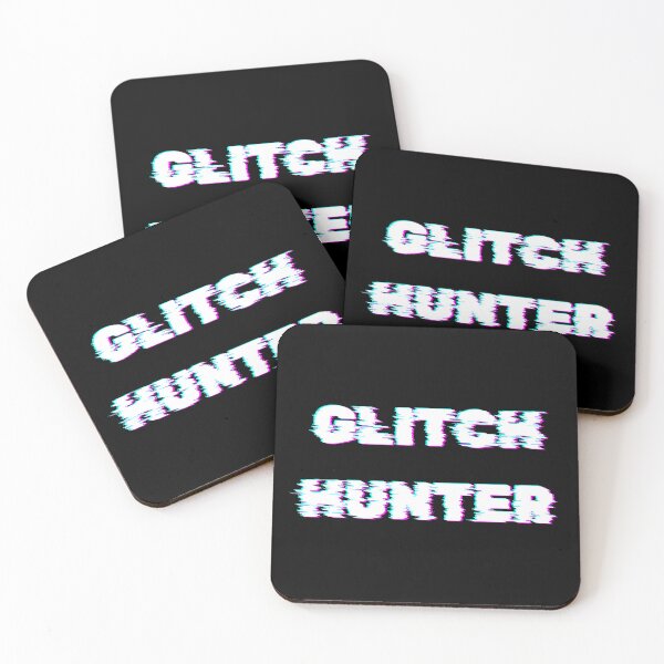 Item preview, Glitch Hunter – Modern Glitch Text Design designed and sold by PHRASEandSTYLE.