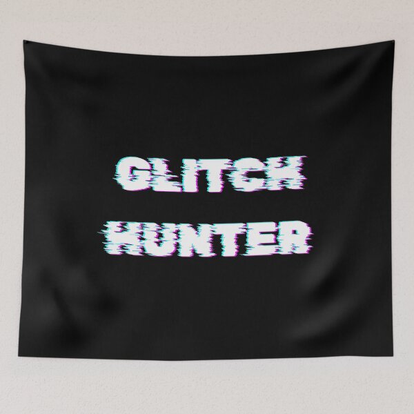 Item preview, Glitch Hunter – Modern Glitch Text Design designed and sold by PHRASEandSTYLE.