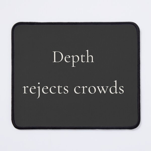 Item preview, Depth Over Noise designed and sold by Prachodayat Artworks.