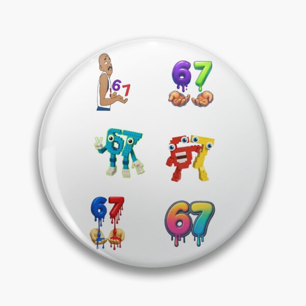 Item preview, 67 Meme Sticker Pack designed and sold by The Art by Rossouw.