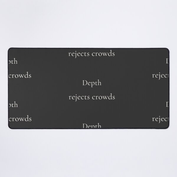 Item preview, Depth Over Noise designed and sold by Prachodayat Artworks.