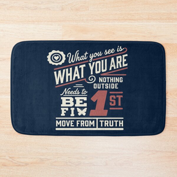 Item preview, What You See Is Who You Are – Conscious Vintage Typography designed and sold by Zerendipya.