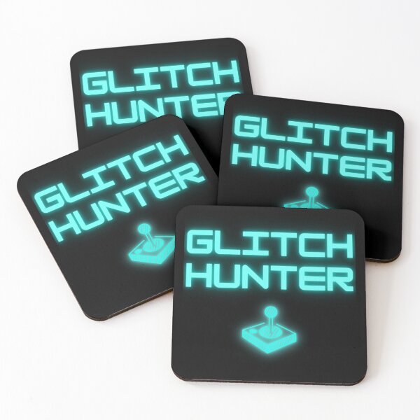 Item preview, Glitch Hunter – Neon Cyber Gaming Icon Design designed and sold by PHRASEandSTYLE.