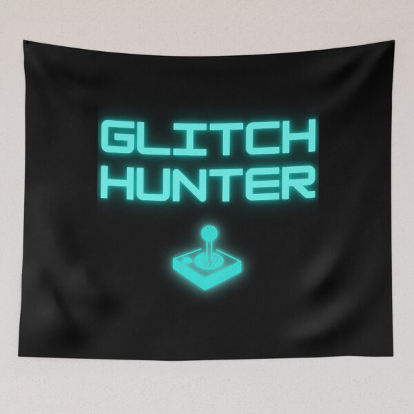 Item preview, Glitch Hunter – Neon Cyber Gaming Icon Design designed and sold by PHRASEandSTYLE.