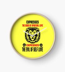 Lion Roar Expression Clock