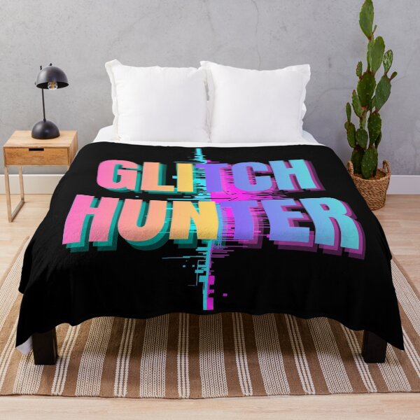 Item preview, Glitch Hunter – Colorful Glitch Typography Design designed and sold by PHRASEandSTYLE.