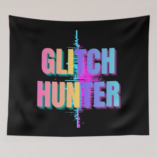 Item preview, Glitch Hunter – Colorful Glitch Typography Design designed and sold by PHRASEandSTYLE.