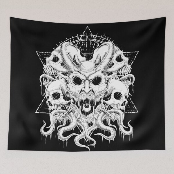 Item preview, Demonic Skull designed and sold by Irvan Yuda Pratama.