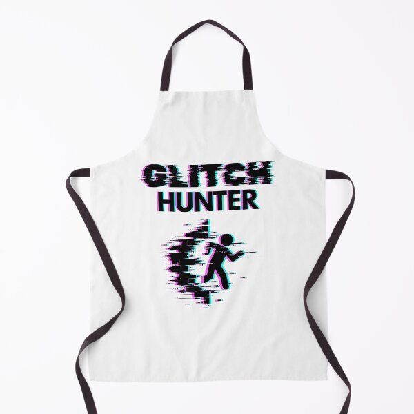 Item preview, Glitch Hunter – Digital Runner Glitch Art Design designed and sold by PHRASEandSTYLE.