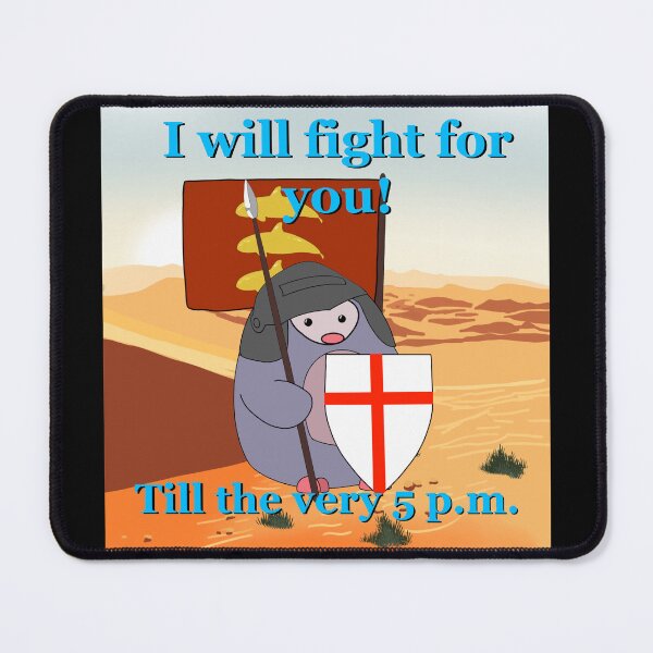 Item preview, I will fight for you till the very 5 p.m. designed and sold by Zeroskillanimat.