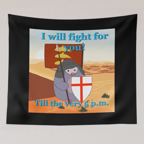 Item preview, I will fight for you till the very 5 p.m. designed and sold by Zeroskillanimat.